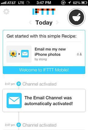 IFTTT .. تطبيق جديد يشغل الآيفون أوتوماتيكياً